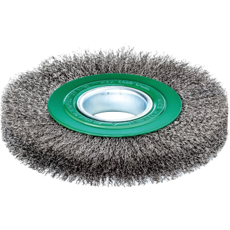 Rundbürste V4A gewellt 150x20x0,3mm Lessmann-Beschreibung lesen