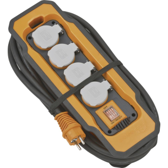 Steckdosenleiste 4-fach H07RN-F3G2,5 5m professionalLINE Brennenstuhl-Beschreibung lesen