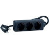 Steckdosenleiste IP20 1,4m 3-fach H05VV-F3G1,0 Steckdosenleiste IP20 1,4m 3-fach H05VV-F3G1,0