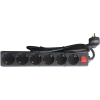 Steckdosenleiste 6-Fach 1,4m H05VV-F3G1,5 FORTIS