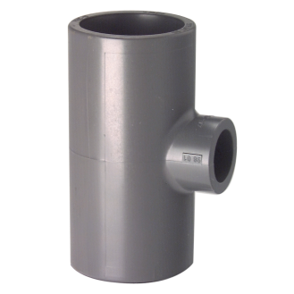 Té 90° réd. ABS PN10 d63-d25-Lire la description