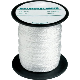 Kordel Polyamid 1,7mm 100m weiß Overmann-Beschreibung lesen
