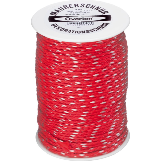 Maurerschnur PP 3,0mm 100m rot Overmann-Beschreibung lesen