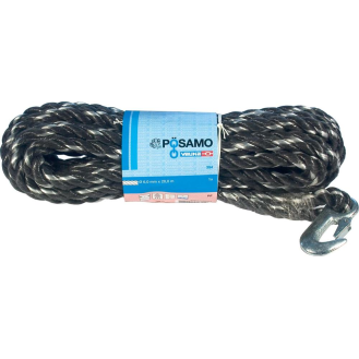 PP-Seil gedr. schw/weiss 14,0mmx30m Docke m.Hacken-Beschreibung lesen