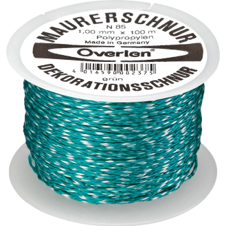 Maurerschnur PP 1,0mm 100m grün Overmann-Beschreibung lesen