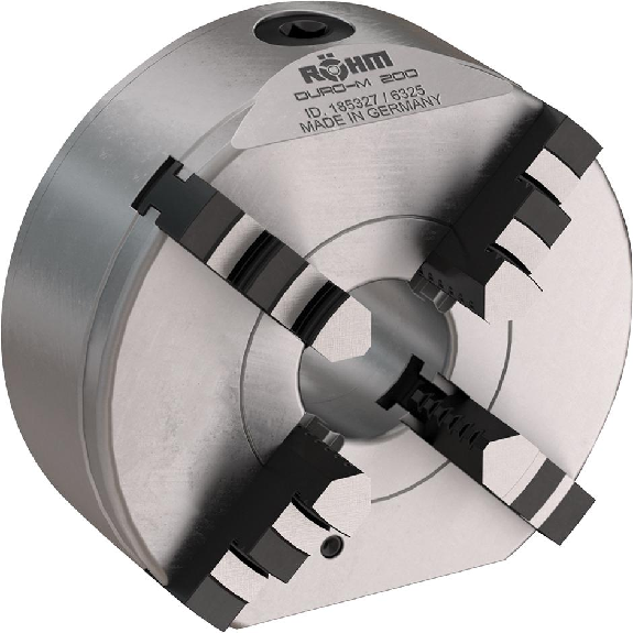 Fourbacken-Drehfutter Duro-M 80/4 Din 6350-Leer más