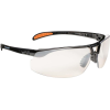 Brille Protege,I/0 kratzfest,schwarz/silber