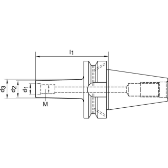 Aufnahme JISB6339ADB BT50 M12x50mm-Beschreibung lesen