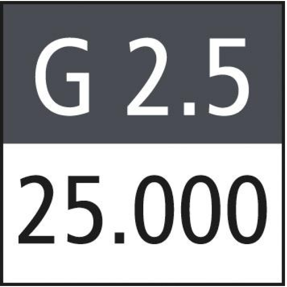 Aufnahme für Einschbfräser DIN69893A HSK-A63 M10x100mm-Beschreibung lesen
