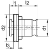 Schnellwechsel-Einsatz FE1 4,50mm FORTIS