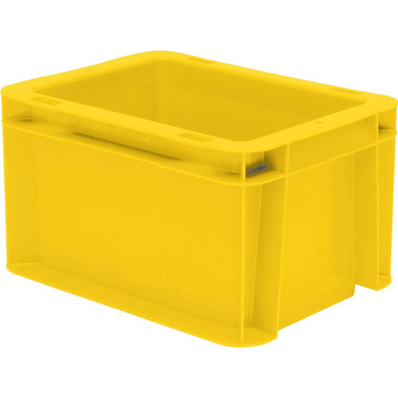 Stapelkasten gelb 200x150x120mm geschlossen-Beschreibung lesen
