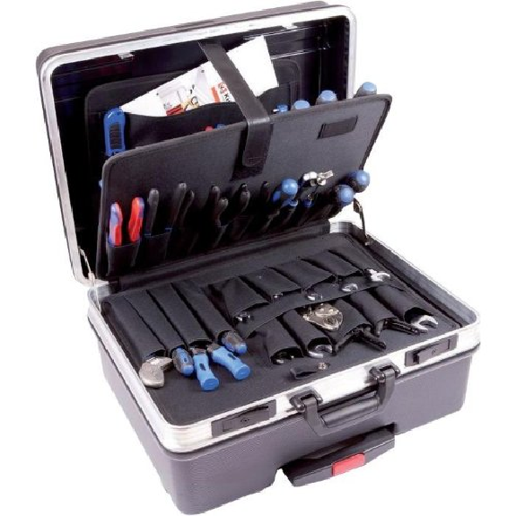 Werkzeugtrolley 442x314x200mm ABS Tafel mit Taschen FORTIS Werkzeugtrolley 442x314x200mm ABS Tafel mit Taschen FORTIS-Beschreibung lesen
