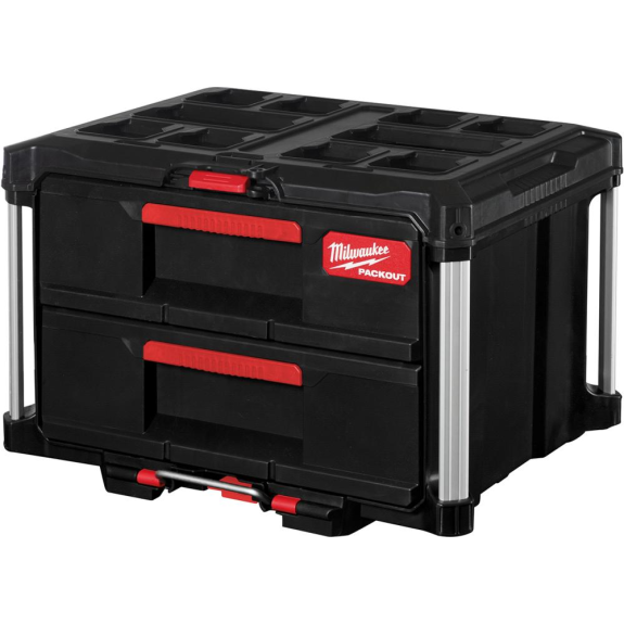 PACKOUT Koffer m. 2 Schubladen MilwaukeeVE à 1 Stück-Beschreibung lesen