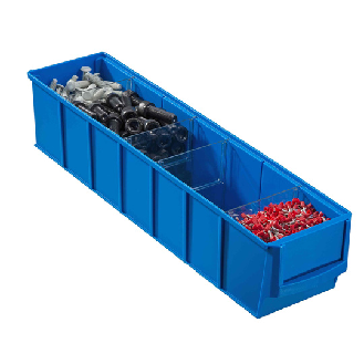 Lagerbehälter ProfiPlus ShelfBox 400S, blau-Beschreibung lesen