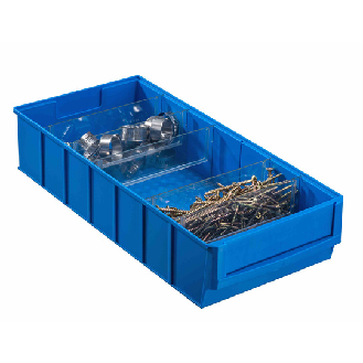 Lagerbehälter ProfiPlus ShelfBox 400B, blau-Beschreibung lesen