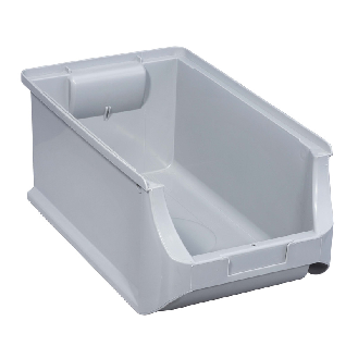 Sichtlagerkasten Gr.4 B205xT355xH150 mm grau-Beschreibung lesen