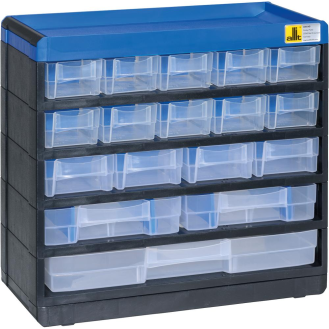 Schubladenmagazin VarioPlus Pro 29/35 17 Schubladen 18 Trenner-Beschreibung lesen