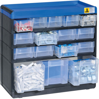 Boîte de rangement VarioPlus Pro 29/32 16 tiroirs 16 séparateurs-Beschreibung lesen