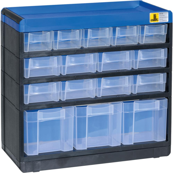 Boîte de rangement VarioPlus Pro 29/32 16 tiroirs 16 séparateurs-Beschreibung lesen