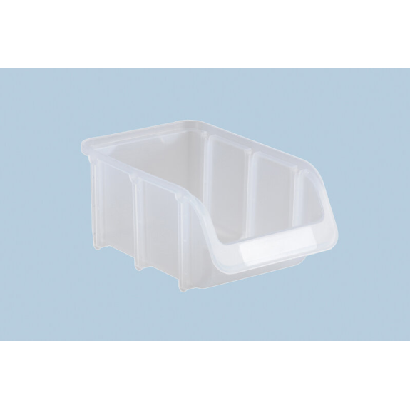 Sichtlagerkasten Gr.2 B102xT164xH74 mm transparent-Beschreibung lesen