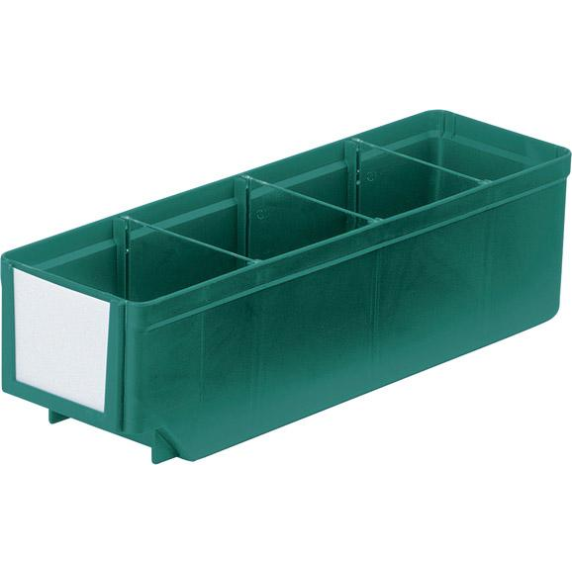 Regalkasten B93xT300xH83 mm grün Regalkasten B93xT300xH83 mm grün-Beschreibung lesen