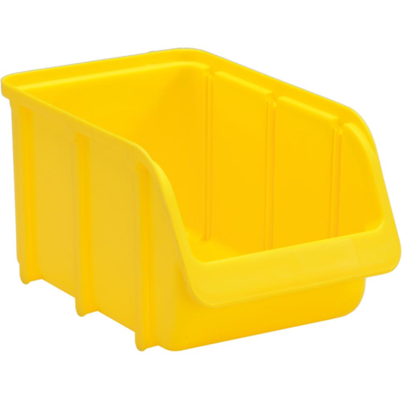 Sichtlagerkasten Gr.3 B146xT242xH127 mm gelb Sichtlagerkasten Gr.3 B146xT242xH127 mm gelb-Beschreibung lesen