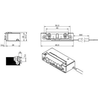 E-Öffner 5UW3X10 9-24V AC/DC m.E.+A,IP68-Beschreibung lesen