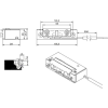 E-Öffner 5UW2X10 9-24V AC/DC m.Arr. IP68