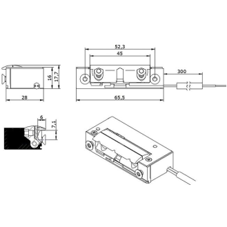E-Öffner 5UW0X10 9-24V AC/DC wass.IP68-Beschreibung lesen