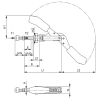 Schubstangenspanner 6840 ESD Gr.0 AMF