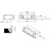 E-Öffner 5UW1X10 9-24V AC/DC m.Ent. IP68