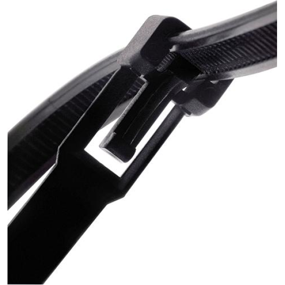 Kabelbinder Nylon schwarz360x7,5mm a100Stück lösbar SapiSelco Kabelbinder Nylon schwarz360x7,5mm a100Stück lösbar SapiSelco-Beschreibung lesen