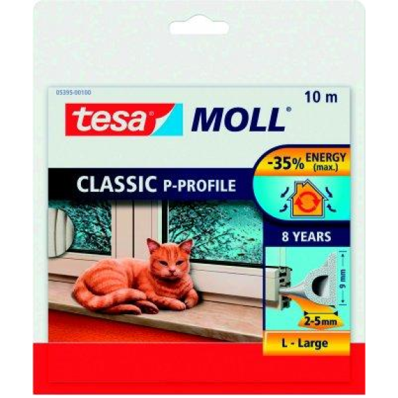 Tesa Classic Profil P, 10M:9Mm, Marron 79 Marron 10m x 9mm-Leggi tutto