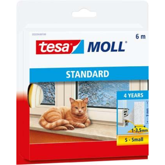 PVC-Dichtung weiß 6m:9mm tesa 5559-Beschreibung lesen