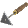 Grattoir peintre triangulaire
