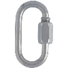 Maillon e , acier zingué - Ø Fil: 5 mm | Char utile: 280 kg | Char de rupture (kg): 1400 Maillon e , acier zingué - Ø Fil: 5 mm | Char utile: 280 kg | Char de rupture (kg): 1400