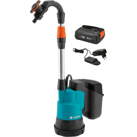 Akku-Regenfasspumpe 2000/2 18V P4A Ready-To-Use Set Beschaffungsartikel Akku-Regenfasspumpe 2000/2 18V P4A Ready-To-Use Set Beschaffungsartikel-Beschreibung lesen