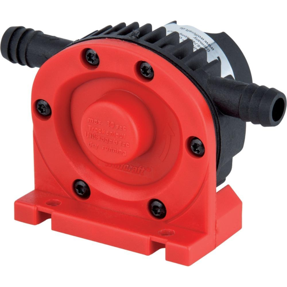 1 pompe avec boîtier en plastique 1300 l / h de 6 mm-Lire la description