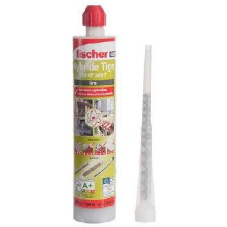 Résine de scellement Hybride FIS HT  - Couleur: Ton pierre | Contenance: 380 ml-Lire la description