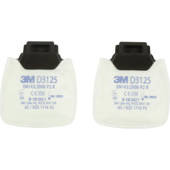 Partikelfilter D 3125 P2 R 3M-Beschreibung lesen