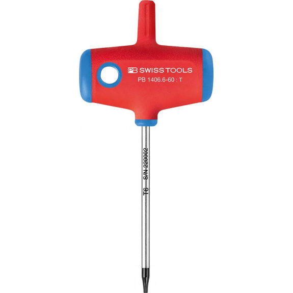 Quergriff-SchraubendreherT6x60mm PB Swiss Tools Quergriff-SchraubendreherT6x60mm PB Swiss Tools-Beschreibung lesen