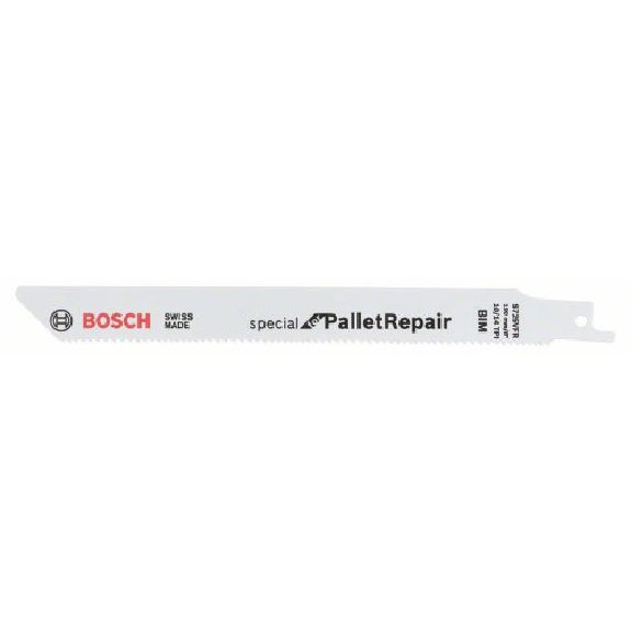 Säbelsägeblatt S 725 VFR Bosch VE à 5 Stück Special for Pallet Repair Säbelsägeblatt S 725 VFR Bosch VE à 5 Stück Special for Pallet Repair-Beschreibung lesen