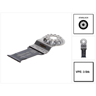 E-Cut Sägeblatt Univl28x55mm  VE à 3 Stück Starlock-Beschreibung lesen