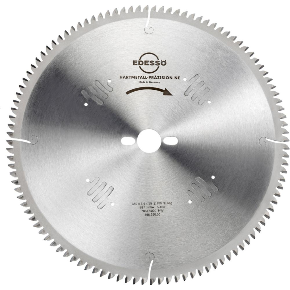 Kreissägeblatt 350 mm für Nichteisenmetalle-Beschreibung lesen