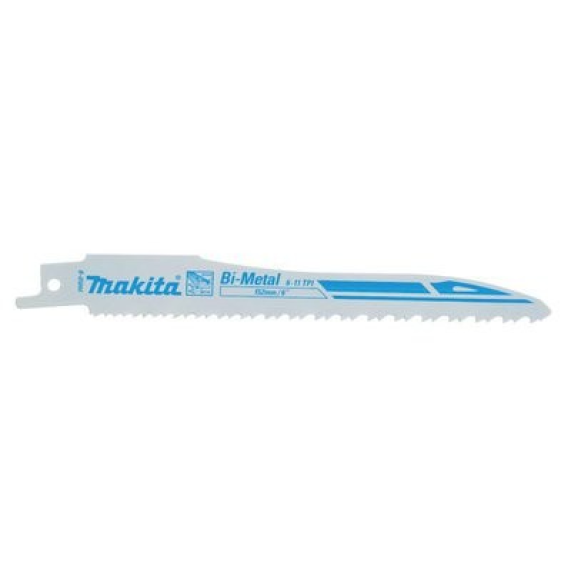 Lame pour  JR 3050 T - Longueur: 130 mm | Travaux: Débit | Qualité: Bi-métal | Lame: Fraisée. avoyée | Matériaux à couper: Alus. plastiques. is avec clous - Universelle-Lire la description