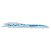 Lame pour  JR 3050 T - Longueur: 130 mm | Travaux: Débit | Qualité: Bi-métal | Lame: Fraisée. avoyée | Matériaux à couper: Alus. plastiques. is avec clous - Universelle