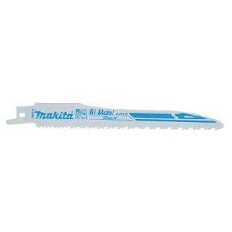 Lame pour  JR 3050 T - Longueur: 130 mm | Travaux: Débit | Qualité: Bi-métal | Lame: Fraisée. avoyée | Matériaux à couper: Alus. plastiques. is avec clous - Universelle-Lire la description