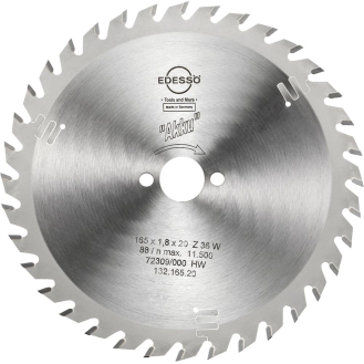 HW Kreissägebl. Akku 165x1,8x20mm Z36 W-Beschreibung lesen