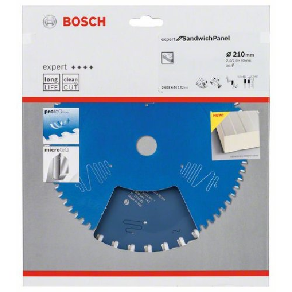 HM-Kreissägeblatt 210x2,4/2x30 36Z  VE à 1 Stück Expert for Sandwich Panel-Beschreibung lesen