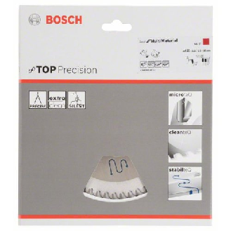 HM-Kreissägeblatt 165x1,8/1,3x20 56Z TF  VE à 1 Stück Top Precision MultiMat-Beschreibung lesen